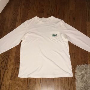 Boys Vineyard Vines Football Long Sleeved Shirt